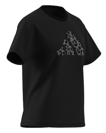 adidas Animal Print Logo T-Shirt