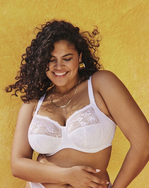 Elomi Morgan Full Cup Wired Bra White