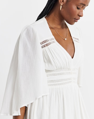 Joanna Hope Crinkle Maxi Dress