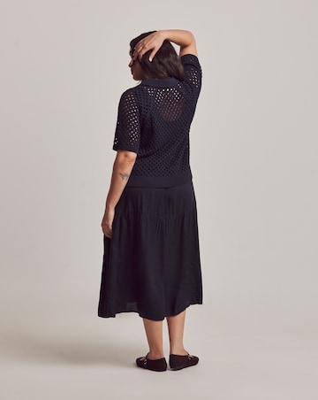 Julipa 2 In 1 Knit Midi Dress