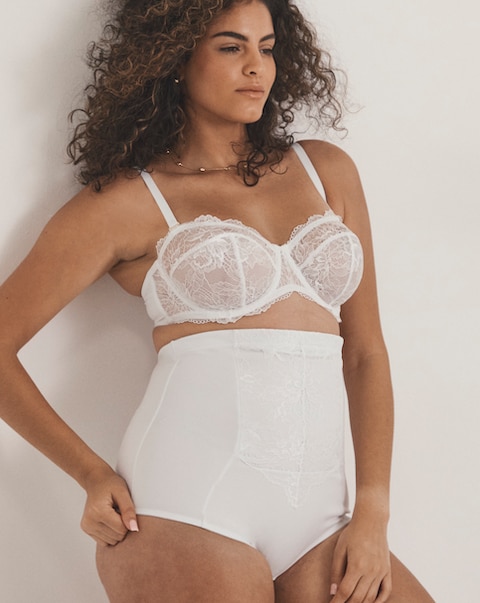 MAGISCULPT Firm Control New Ella Waist Nipper Brief White
