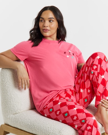 Pretty Secrets Value Bright Bow Pyjama Set