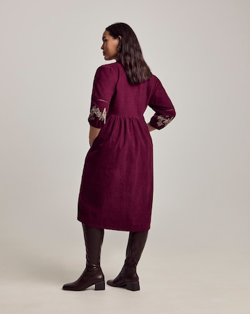 Julipa Petite Cord Midi Dress