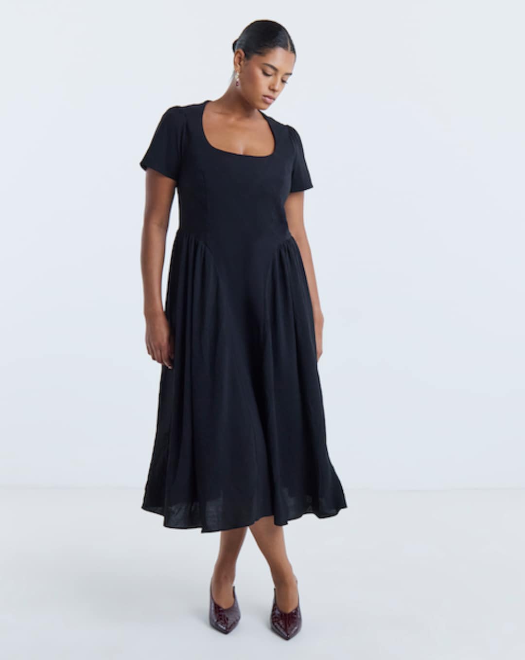 size 18 black dress Women's Dresses Showcasing a sweetheart neckline standing mirror with lights Saweetie Glitters Sheer 2024 Color:Custom Color(Leave color in the seller box)