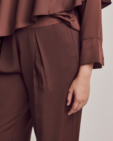 Julipa Satin Straight Leg Trouser