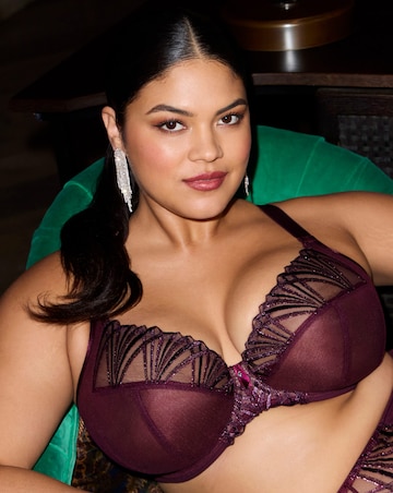 Elomi Reja Wired Plunge Bra Fig