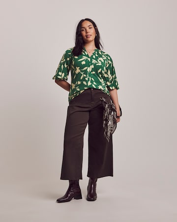 Julipa Printed Jersey Blouse