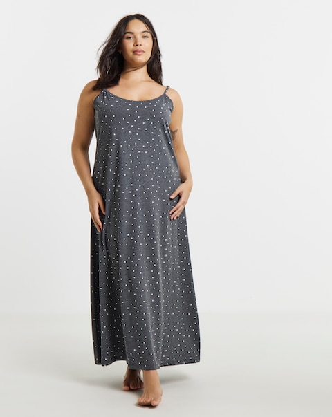 Pretty Secrets Value Spot Cami Maxi Nightie