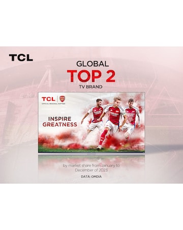 TCL 75T6C-UK 75in 4K QLED HDR Smart Fire TV with Freely