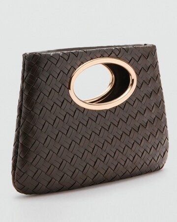 Mango Braided Handbag
