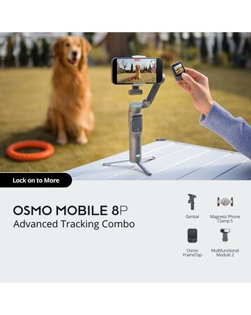DJI Osmo Mobile 8P Advanced Tracking Combo