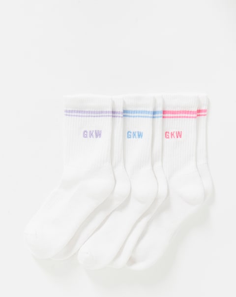 Gym King Tipping Crew Socks