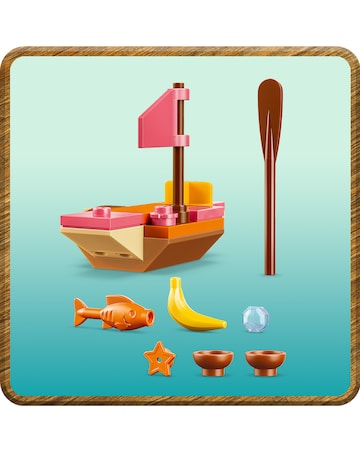 LEGO Disney Moana Village House & Boat 43282