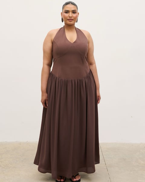 Pretty Lavish Isadora Drop Waist Maxi Dress
