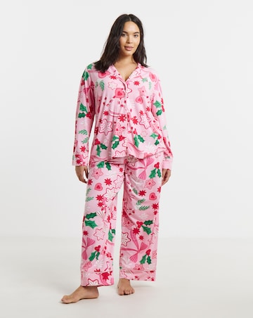 Pretty Secrets Christmas Print Family Pyjamas - Women