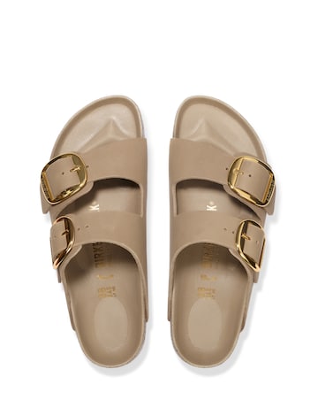 Birkenstock Arizona Tabacco Oiled Leather Big Buckle Sandals - Standard Fit (D)