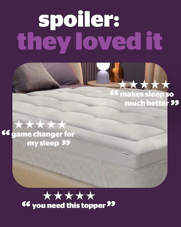 Silentnight Deep Sleep 10cm Mattress Topper