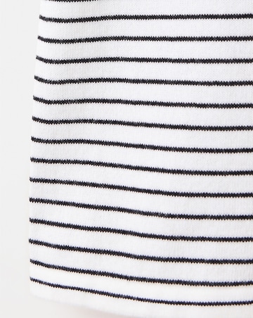 Mango Short-Sleeved Fine-Knit Sweater