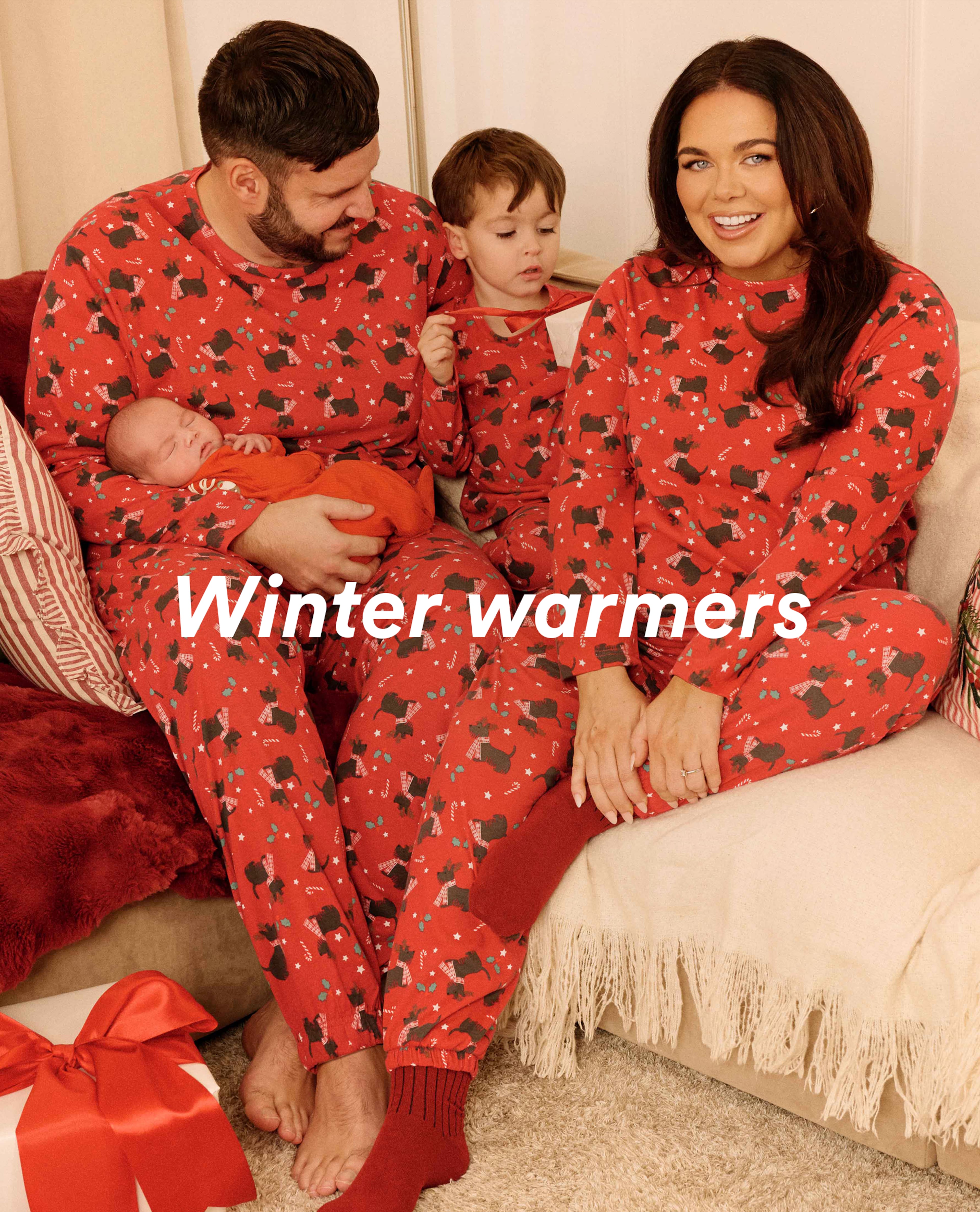 Winter warmers, worn by Scarlett