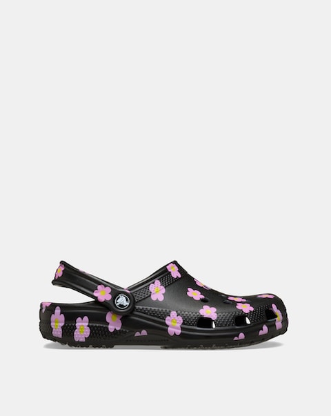 Crocs Classic Flower Clog