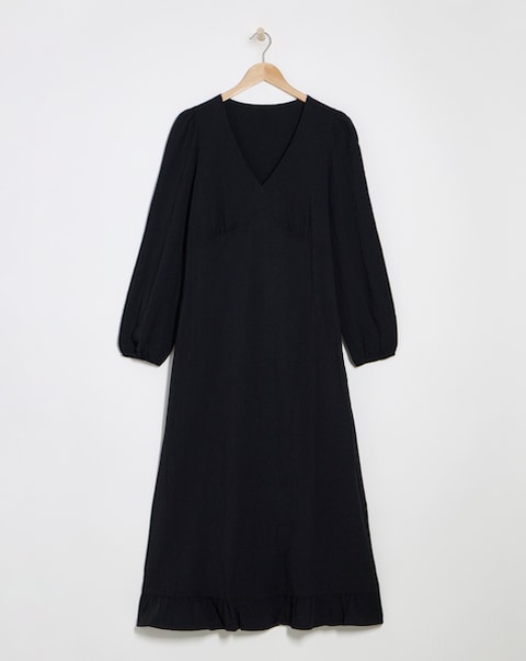 Nobody's Child Delilah V Neck Midi Dress