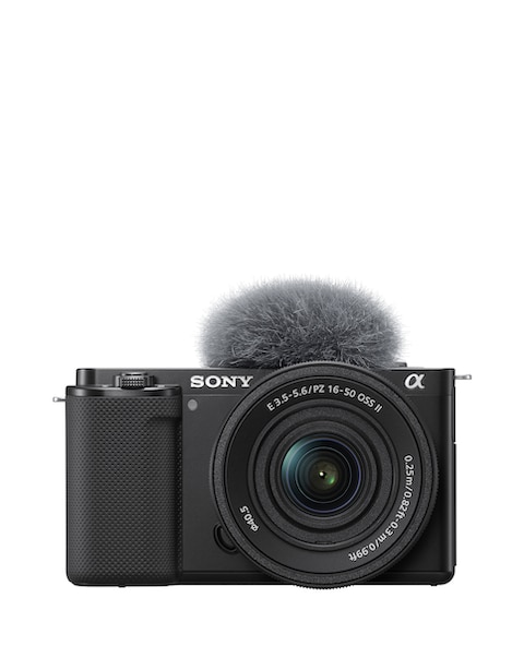 Sony Alpha ZV-E10 II K , APS-C Mirrorless Interchangeable-Lens Camera with Lens