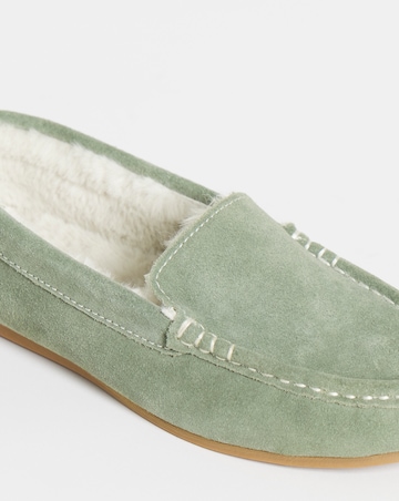 Leona Moccasin Slippers - Extra Wide Fit (EEE)
