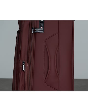 Rock Luggage Vitality 3pc Softshell Suitcase Set