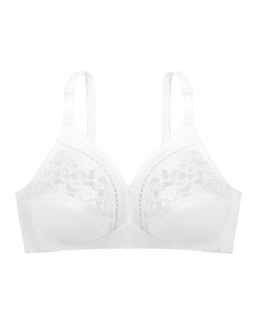 Dorina Curves Classics Madeline Full Cup Non Wired Bra White