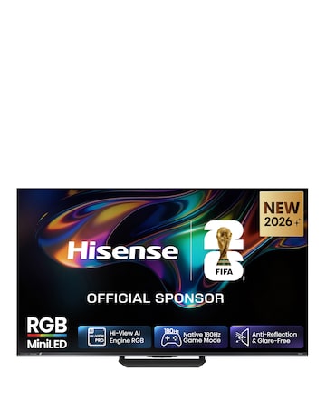 Hisense 55ER8STUK 55in RGB 4K Ultra HD HDR Smart TV - Check title with spec