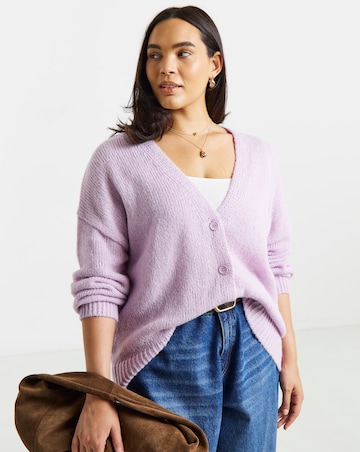 Fluffy Boyfriend Cardigan