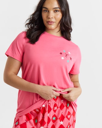 Pretty Secrets Value Bright Bow Pyjama Set