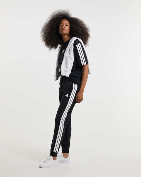 adidas 3 Stripes Cuffed Joggers