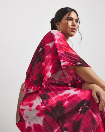 Joanna Hope Pleated Maxi Dress