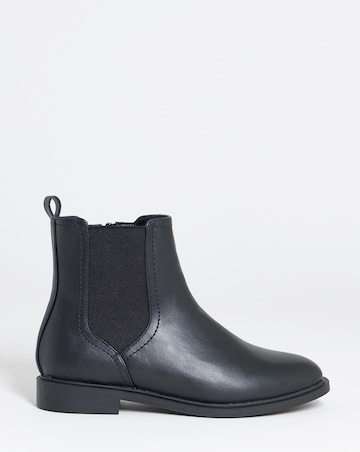 Emma Classic Chelsea Ankle Boots - Wide Fit (E)