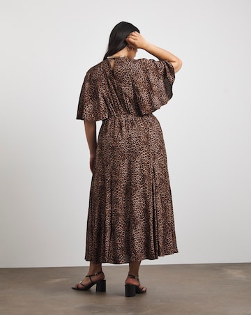 Joanna Hope Animal Print Tea Dress