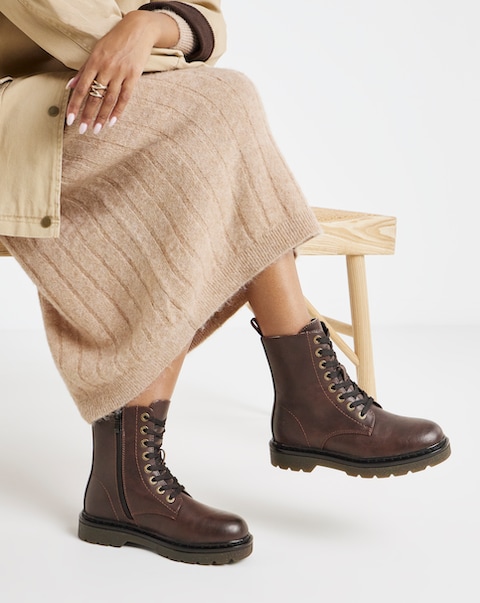 Heavenly Feet Justina Boot Ex Wide Fit