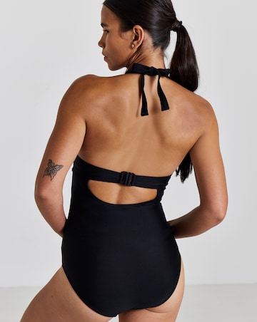 Balcony Underwired Halterneck Swimsuit