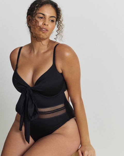 Boux Avenue Morella Wrap Swimsuit