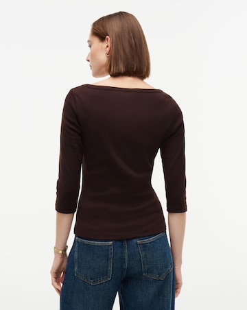 Tommy Hilfiger Cody Boat Neck 3/4 Sleeve T-Shirt