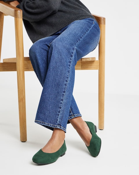 Tiffany Classic Ballerina Shoes - Wide Fit (E)