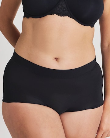 MAGISCULPT Super Soft 360 Stretch Full Brief Knickers Black