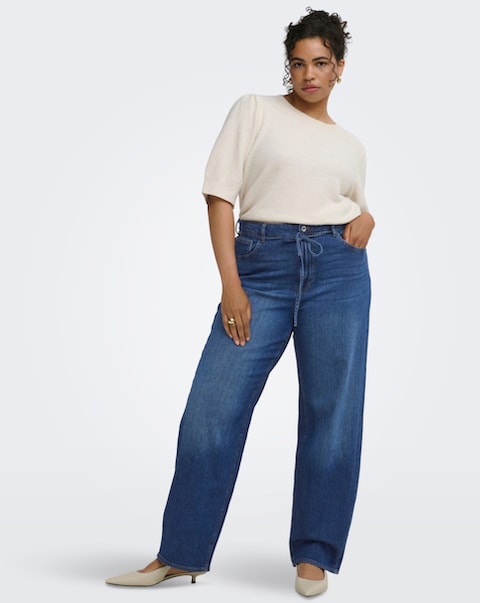 ONLY Soft Barrel Leg Jean - 32 Leg
