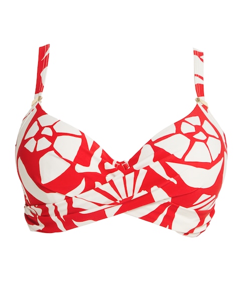 MAGISCULPT Twist Front Wired  Bikini Top