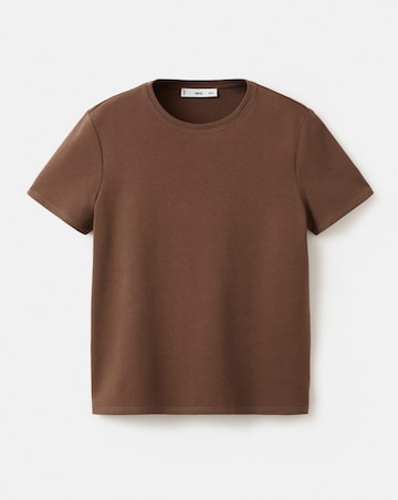 Mango Short-Sleeved Cotton T-Shirt
