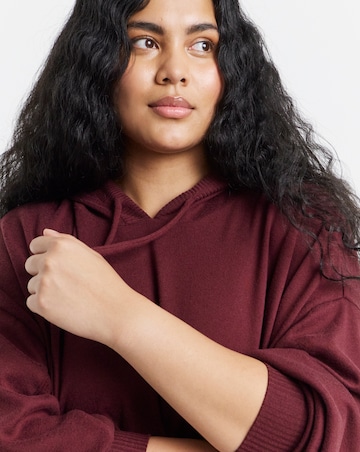 Figleaves Soft Knit Ribbed Hooded Lounge Set