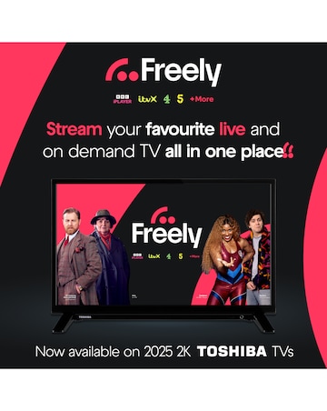 Toshiba 24WV2553DB 24in HD TV with Freely