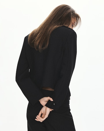 Mango Band Collar Jacket