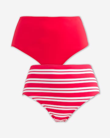 Value 2 Pack Value High Leg Bikini Bottoms