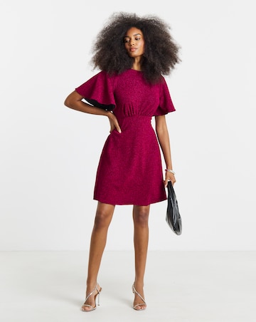 Twisted Wunder Ziggy Galaxy Foil Mini Dress